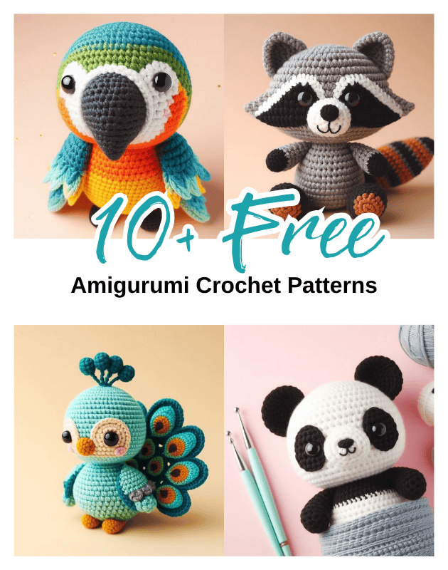 free Crochet amigurumi pattern roundup