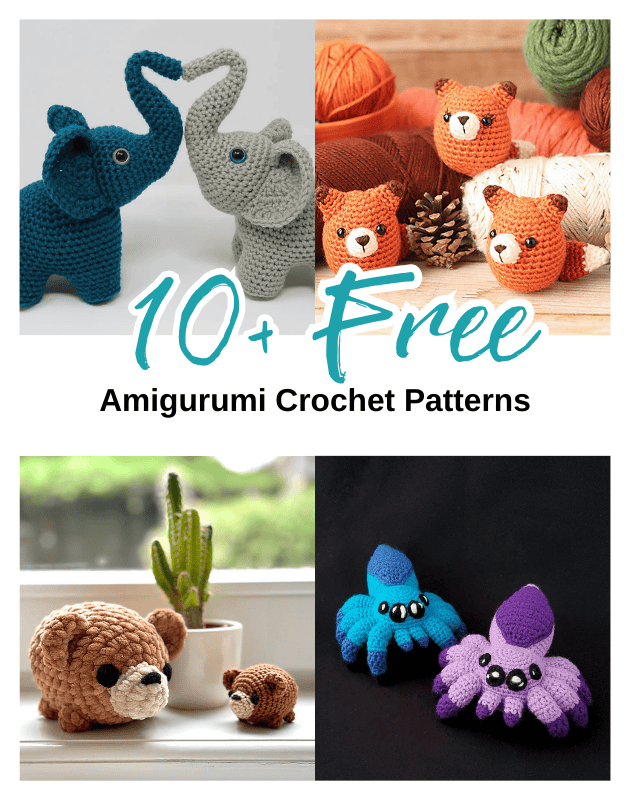 free Crochet amigurumi pattern roundup