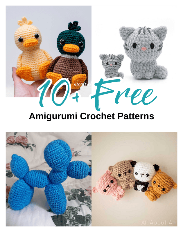 free Crochet amigurumi pattern roundup