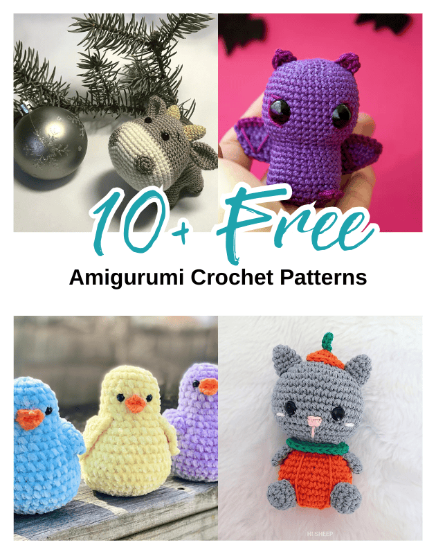free Crochet amigurumi pattern roundup