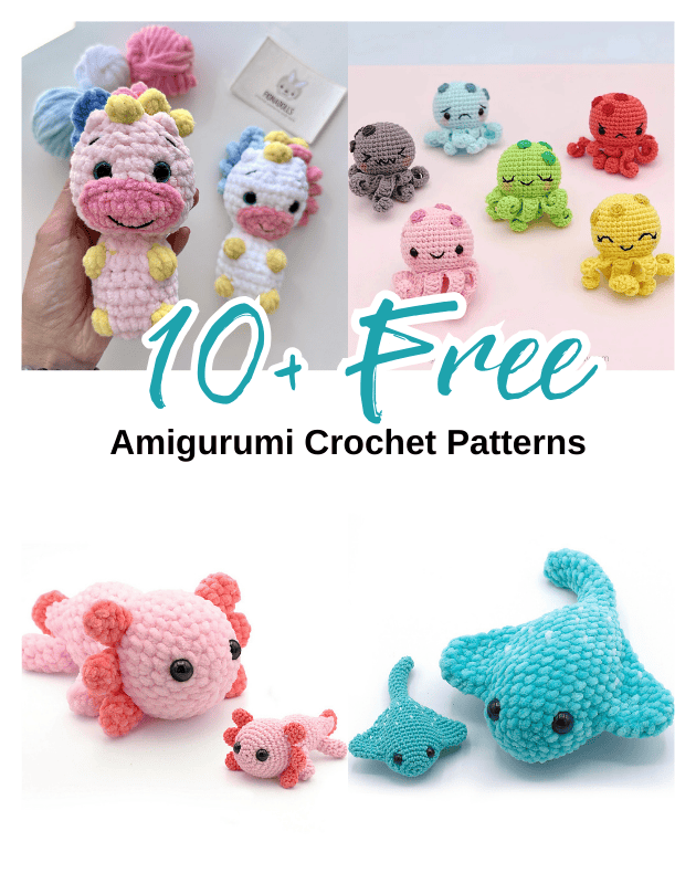 10 Appealing FREE Amigurumi Crochet Patterns!