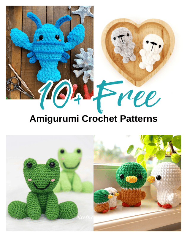 10 FREE Animal Crochet Patterns!