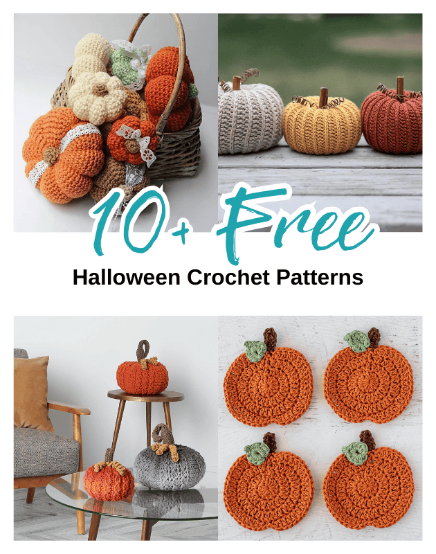 10 Spooktacular FREE Pumpkin Crochet Patterns!
