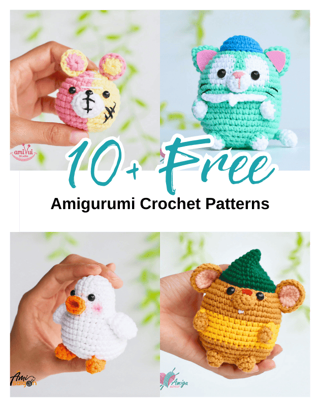 10 Awesome FREE Amigurumi Crochet Patterns!