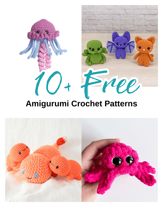 10 Supercute FREE Amigurumi Crochet Patterns!