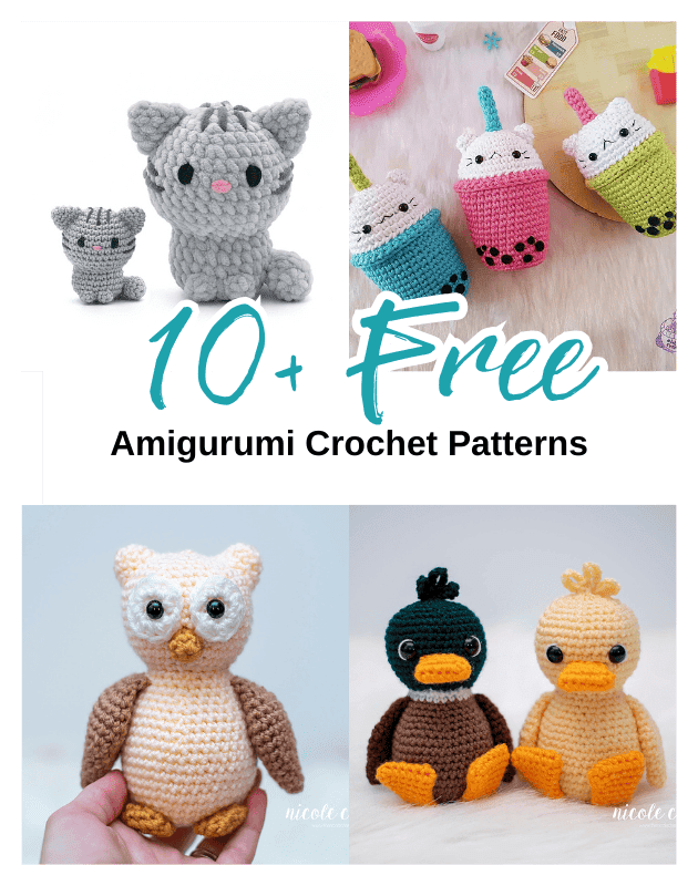 10 FREE Softies Crochet Patterns!